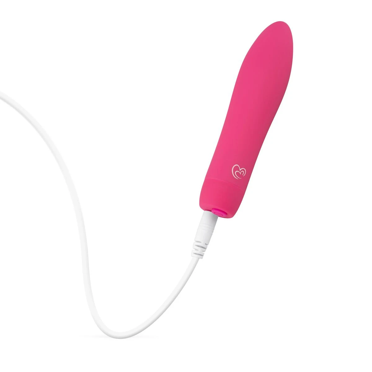 Velvet Vibe roze vibrator met pushbutton bediening