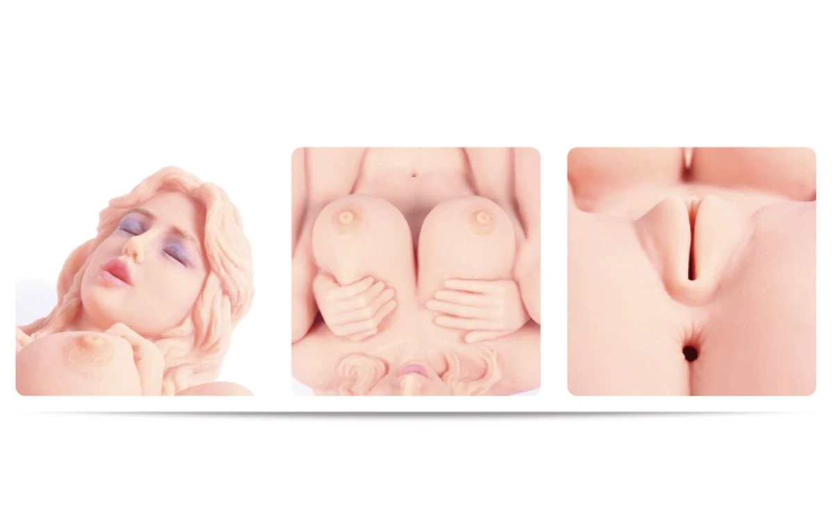 Victoria Masturbator voor hem, zacht en flexibel materiaal met realistische look