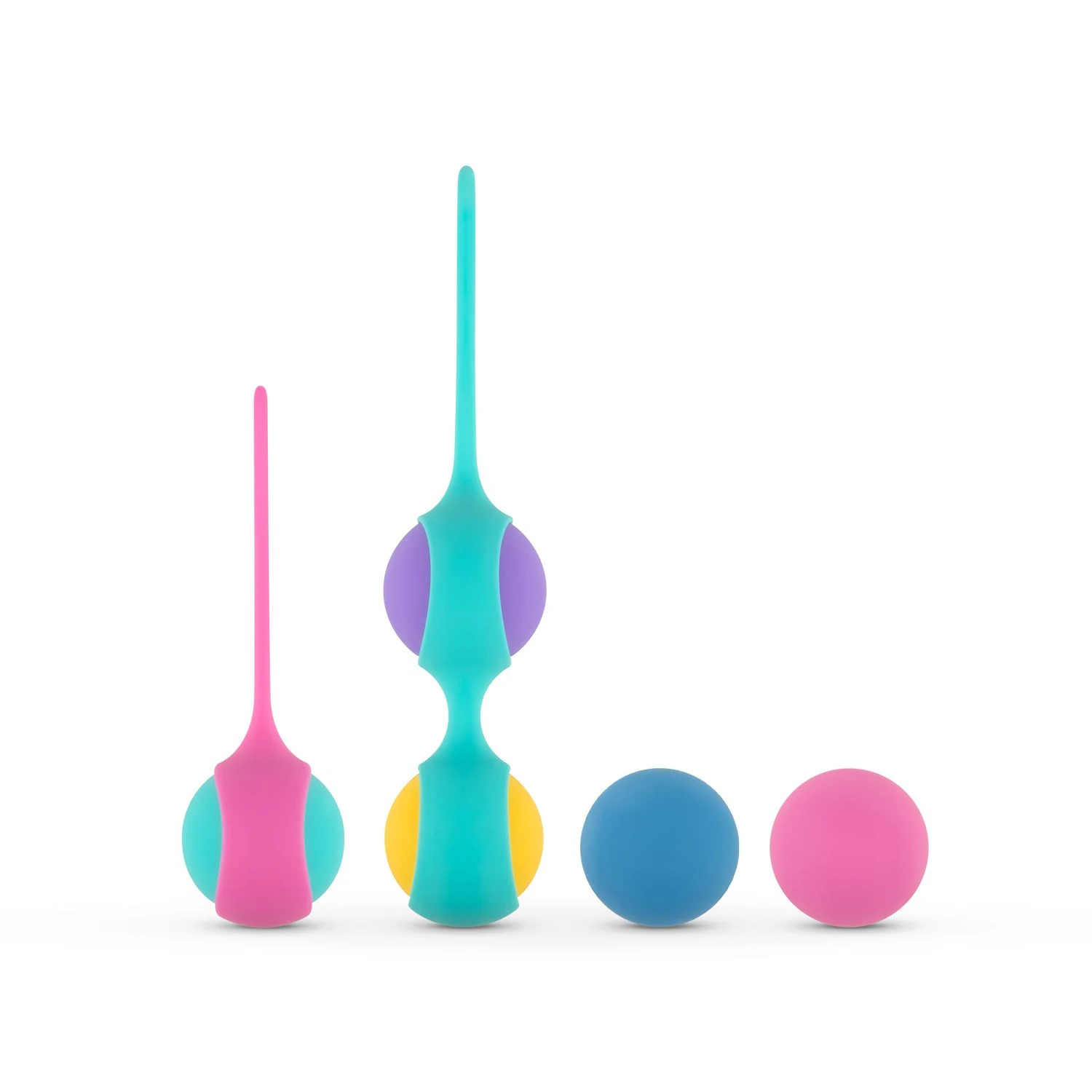 Vita Kegelbal Set met diameter balletje 3 cm en houder 3,5 cm