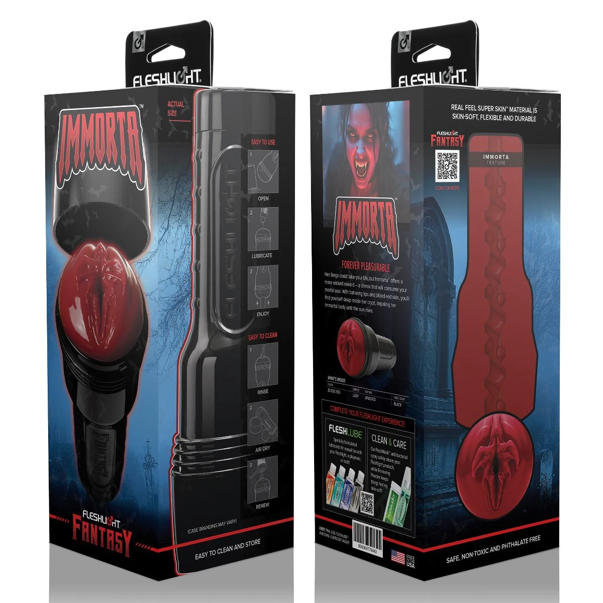 Fleshlight Fantasy Immorta Vampiress met gedetailleerde interne textuur