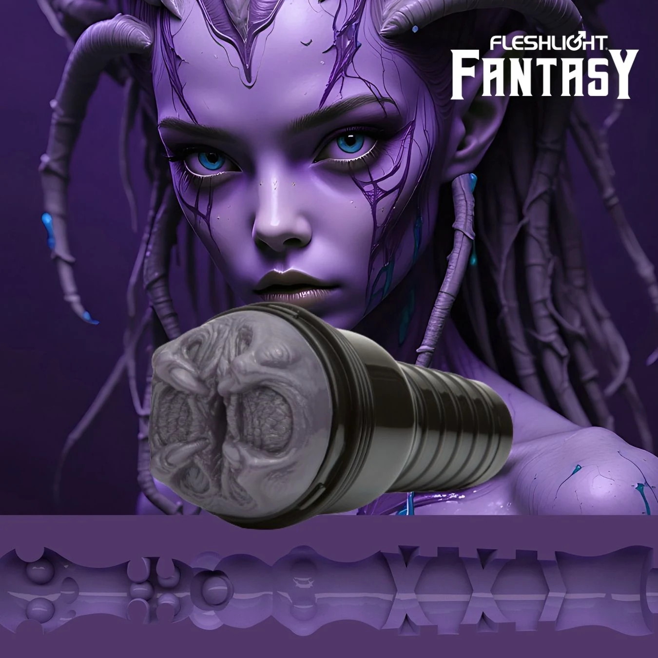Fleshlight Fantasy Predator masturbator met alien-geïnspireerd fantasy ontwerp