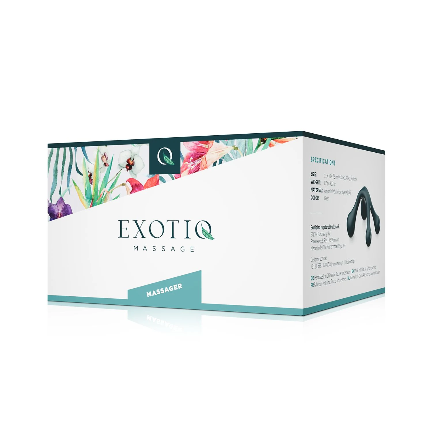 Exotiq Body Massage Spin lichte massage tool van 107 gram
