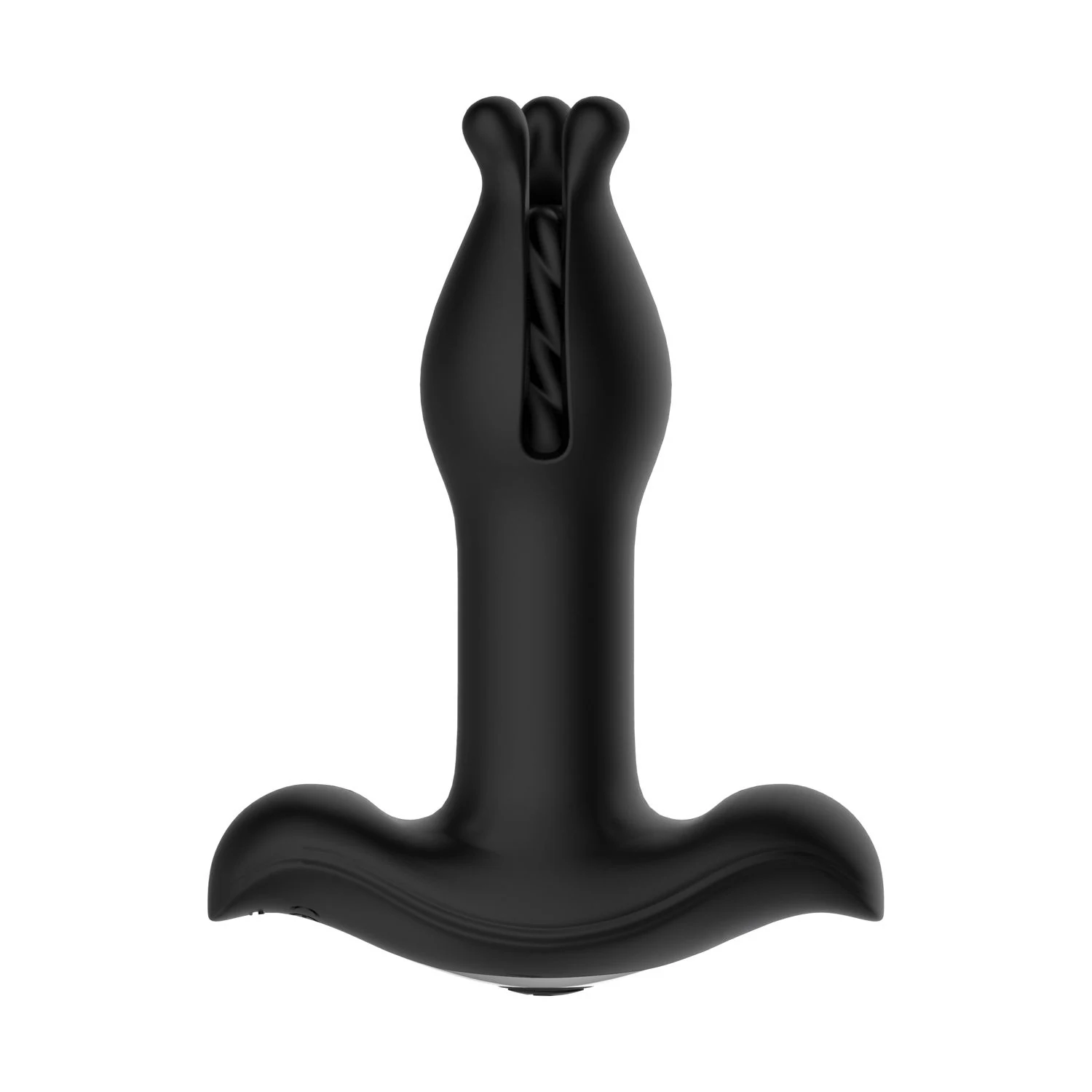 Teazers Anal Expanding Butt Plug zwart met 3 krachtige motoren